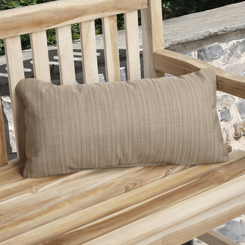  Outdoor Rectangular Pillow Cover & Insert, Dupione Sand Sunbrella®