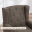 Fauteuil à oreilles Upholsterd-1901830787