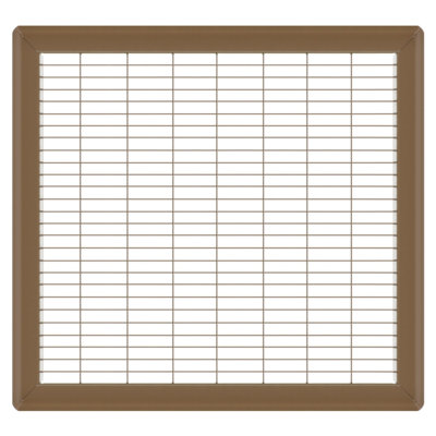 Brown Heavy Gauge Floor Grill