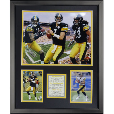 NFL Pittsburgh Steelers - 2000s Big Three Framed Memorabili