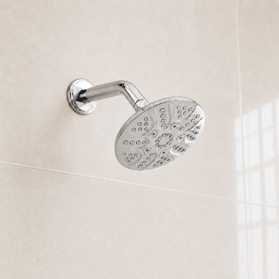 Nova 6 in. 5-Spray Round Fixed Shower Head