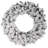 Artificial Flocked Snow Ridge Wreath-1484120785