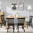 Solid Wood Modern Farmhouse Windsor Dining Chairs-1990141900