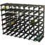 Liddle 56 Bottle Floor Wine Bottle Rack-12254400