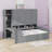 Wooden Daybed With Three Drawers, And All-In-One Cabinet, Desk And Shelves-114072547