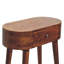 Console en bois massif mini châtaignier Albion