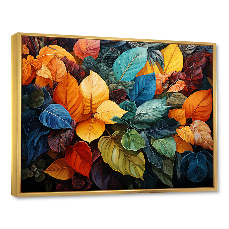 «Urban Oasis I», impression sur toile, H 24 po x l 32 po x P 1 po, Cadre flottant doré