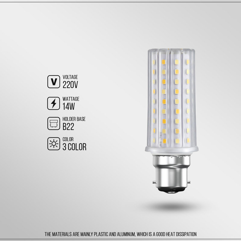 4W BA22 Tube Light Bulb