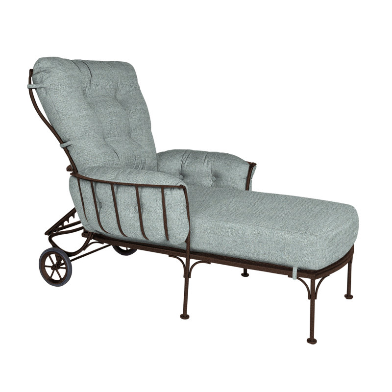 Monterra Outdoor Chaise Lounge, Copper Creek, Alcazar Redwood