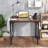Ebern Designs 32" Computer Desk Small With Charging Station Storage Bag & Headphone Hook-1512797136