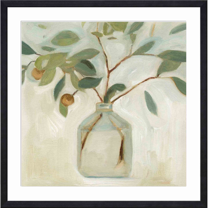 " Neutral Arrangement I " Painting Print, Black, 25.8" H x 25.8" W x 1.18" D