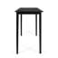 Table de bar d'extérieur minimaliste gris foncé, en bois, table en bois - gris, pour le jardin et l'extérieur, 41 po de hauteur, assemblage requis