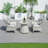 Billi 2-Person Outdoor Patio Conversation Set With End Table