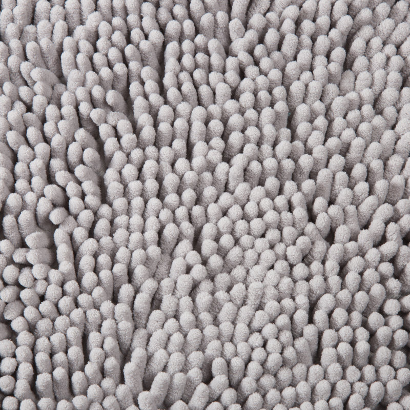 Claribell Non-Slip Bath Rug, Gray