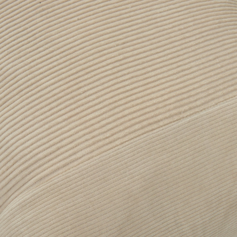  Cotton Velvet Throw Pillow, Beige