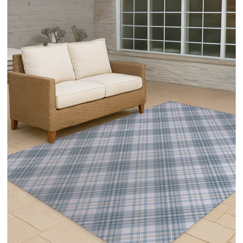 Tapis extérieur antidérapant Chinny, Rectangle 4pi x 6 pi