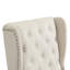 Fauteuil à oreilles rembourré Biali-592563461
