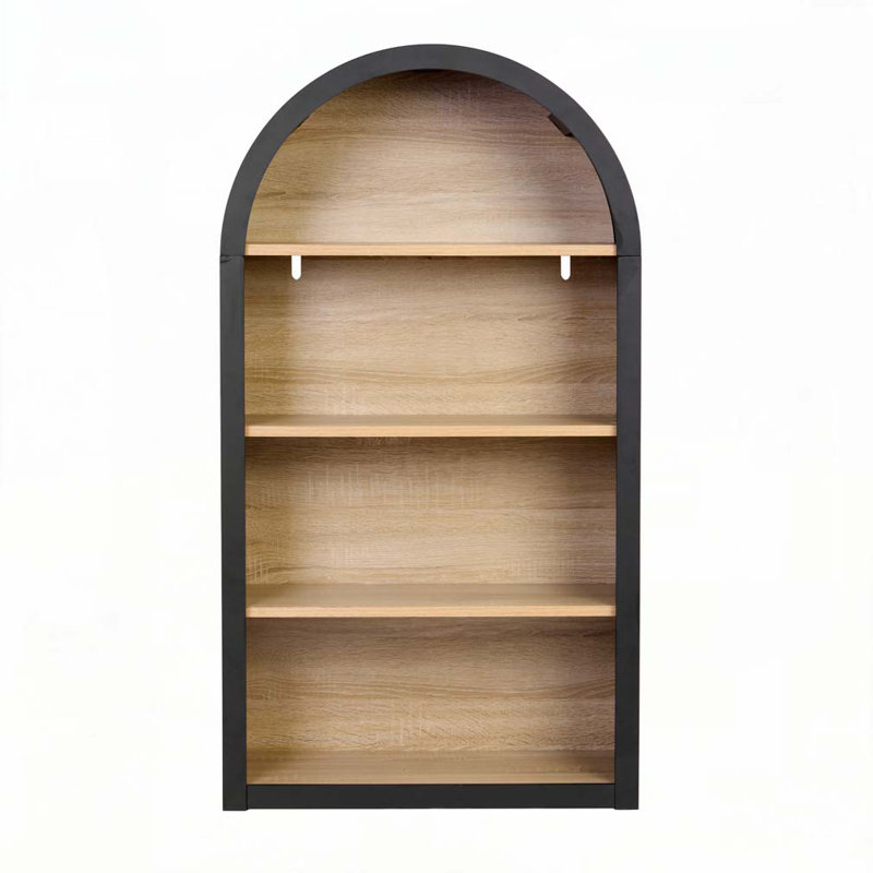 4-Tier Arched Bookshelf