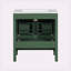 Meuble-lavabo vert 30 po avec lavabo simple