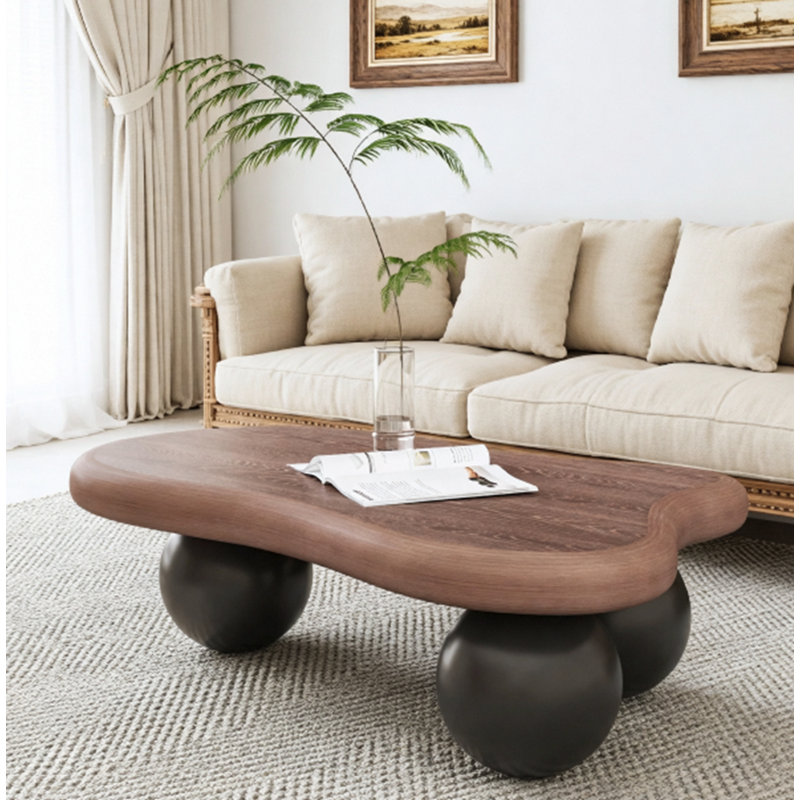 Irregular Cloud-Shaped Coffee Table, 40