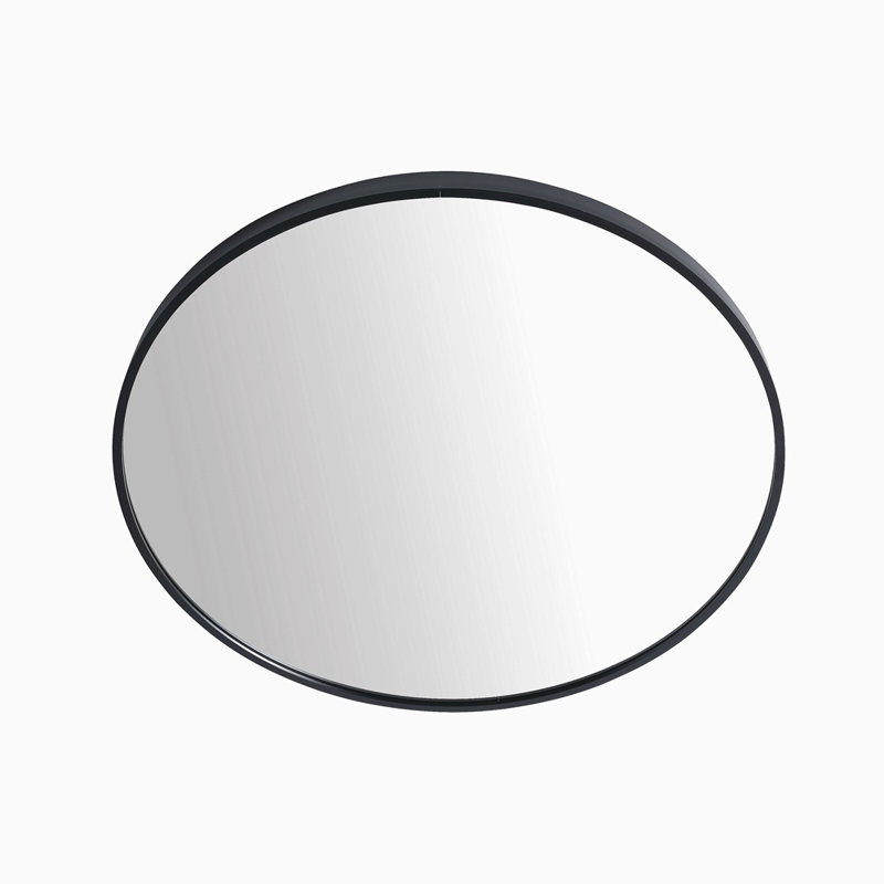 Cadre de salle de bain en aluminium, Rond, 24,12 po x 24,12 po