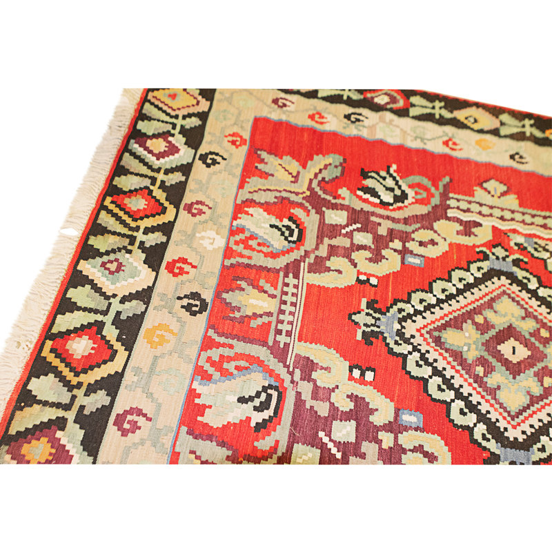 Hand Knotted Wool Area Rug