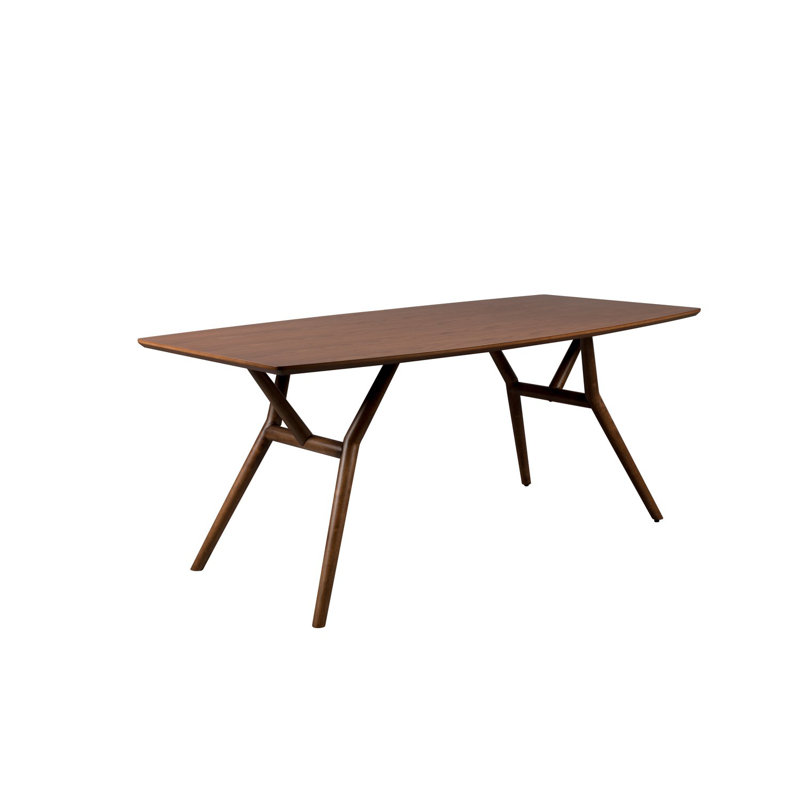 Malaya Solid Wood Base Dining Table