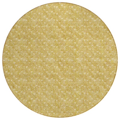 Tapis d'intérieur rond 8 po