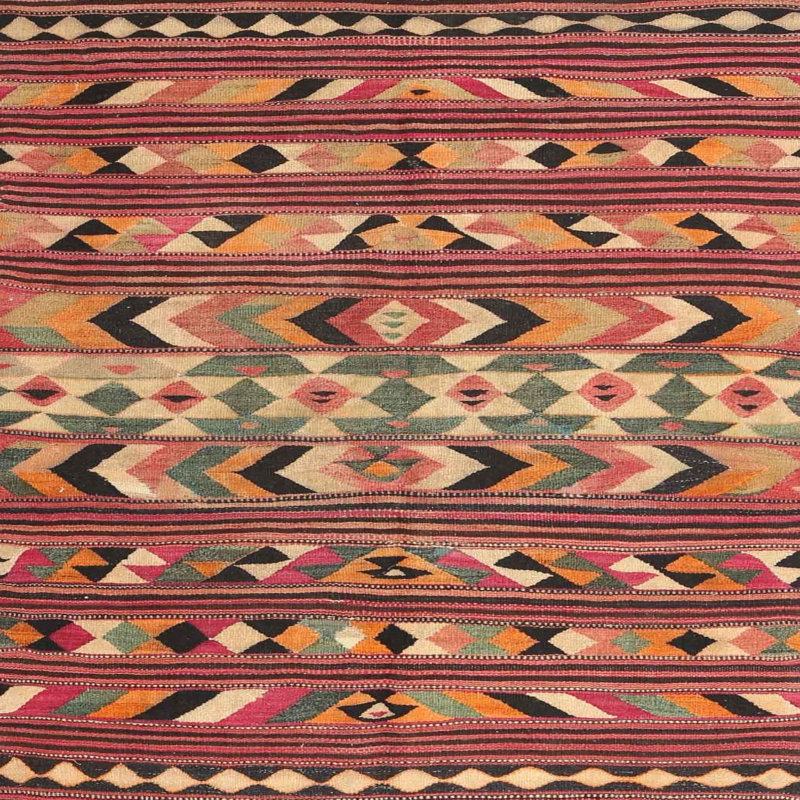 Geometric Indoor Rug, Square 8'