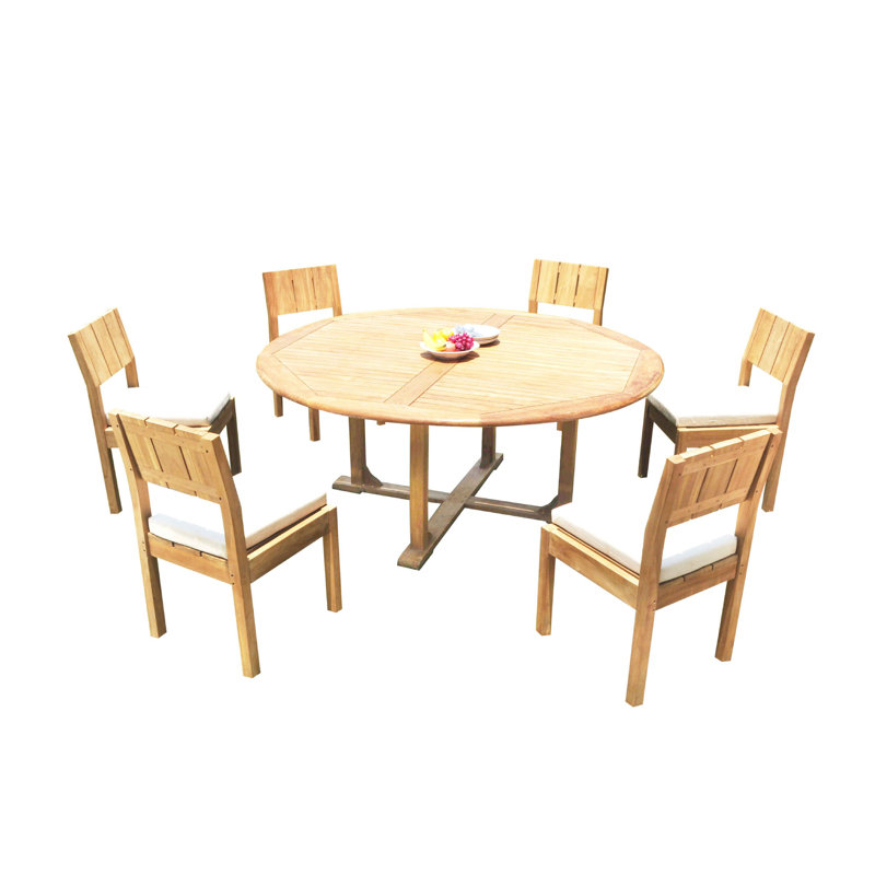 Veranda Outdoor 7 - Piece Teak Dining Set