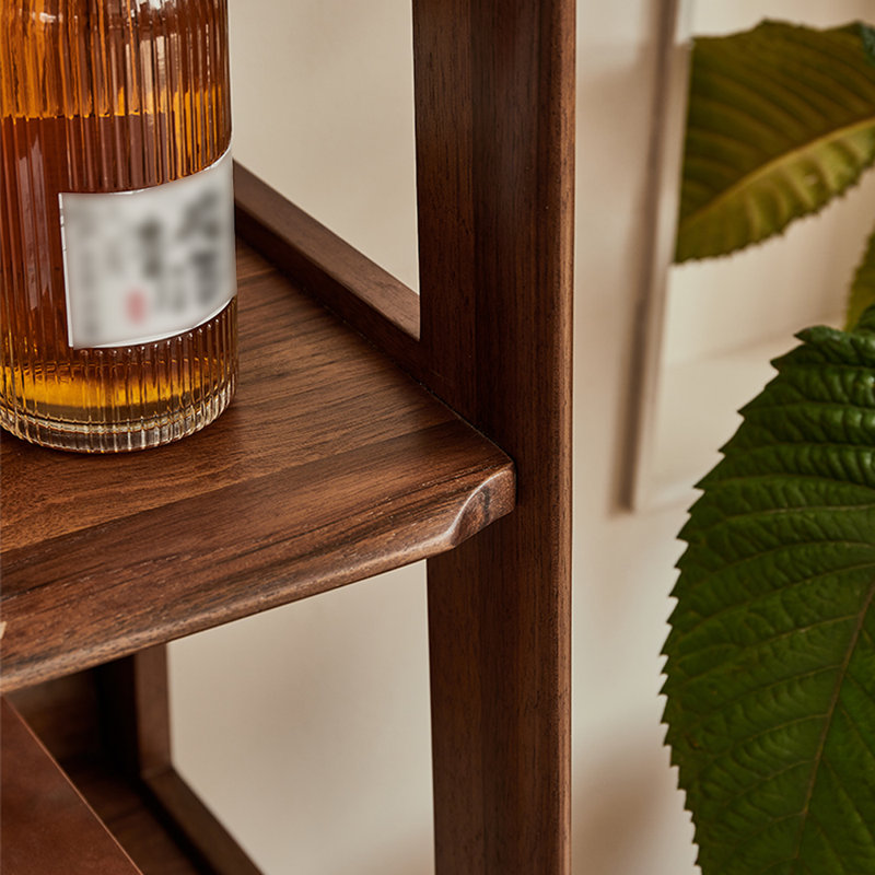 Small solid wood bookcase