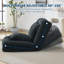 Lit pour chien 64,5 po en chenille 64 po avec 5 positions réglables, fauteuil à billes en mousse à mémoire de forme pour adultes et animaux de compagnie-89410672