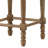Stylish and Comfortable Counter Height Stool with Beige Fabric Upholstery and Weathered Oak Finish