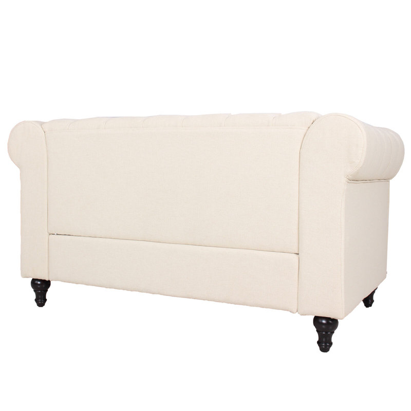 Sofa, Linen, Neutral