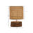 Wood Table Lamp with Shade-1145685380