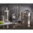 14 Piece Mixology Bar Set Stainless Steel Cocktail Cocktail Shaker Set with Wood Stand