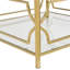 Table basse 33,5 "carrée en verre-150844948