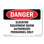 Elevator Equipment Room Decal 10" X 7"