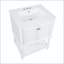 Meuble-lavabo moderne 24 po avec tablette ouverte
