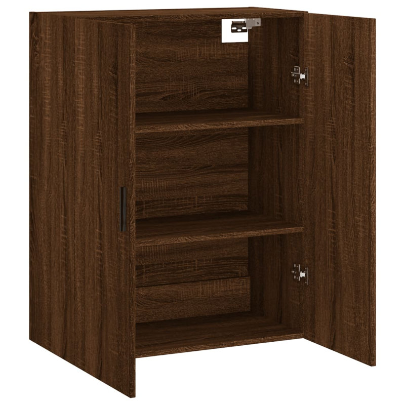 Deodhar Bathroom Cabinet, Brown Oak