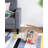 Aldo Metal Free Standing Magazine Rack