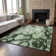 Premium Machine Washable Cerrito AMF579 Green Rug
