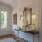 1-Light Dimmable Wall Sconce in Knurling Brass