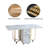 62.9'' L x 28.7'' H Manufactured Wood Dining Table