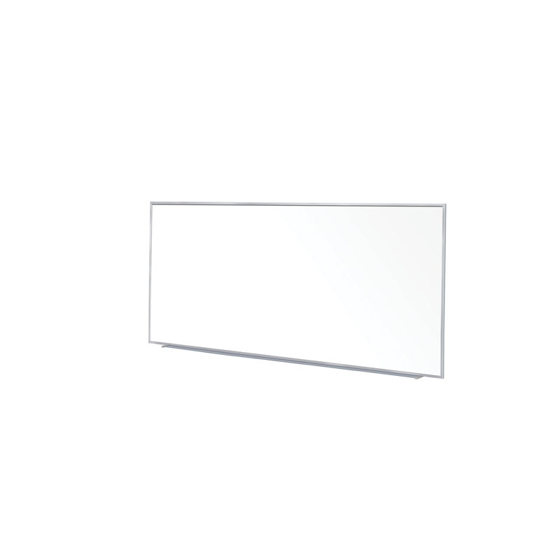 Tableau blanc magnétique mural en porcelaine, 60 po x 144 po