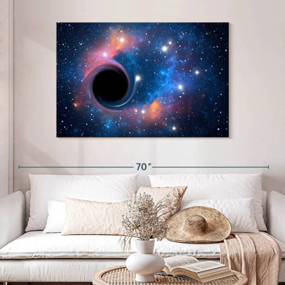 Trou noir d'Oberle dans l'espace