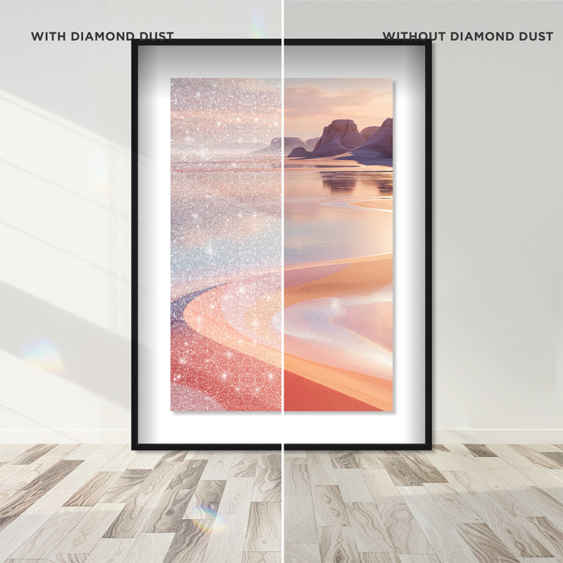 Coastal Dream Print by Oliver Gal, 25.5"H x 37.5"W, Black Shadowbox