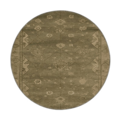 Tapis intérieur et extérieur brun Overdyed