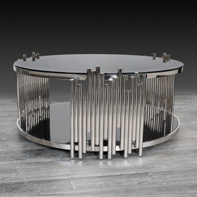 Fortney Glass Top Single Coffee Table