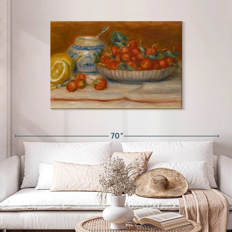 Yarlin Strawberries 1905, 30" H x 45" W